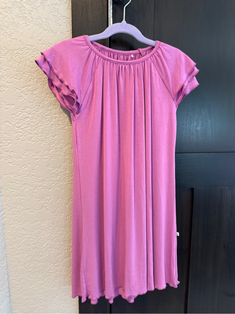 Girls Bamboo Nightgown 6Y PURPLE